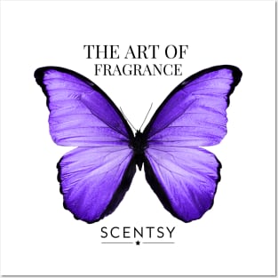 Scentsy Art of fragrance butterfly Posters and Art